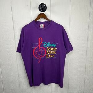 Vintage 90’s Disney Magic Music Days Musical Tee One Size Fits All